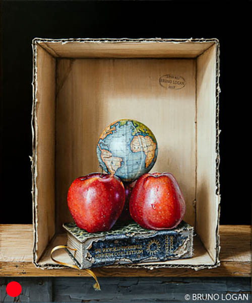 Bruno Logan - Trompe-l'oeil Painting